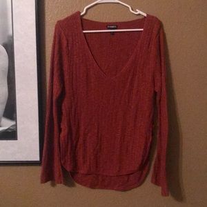 Knit Sweater with Embellishments